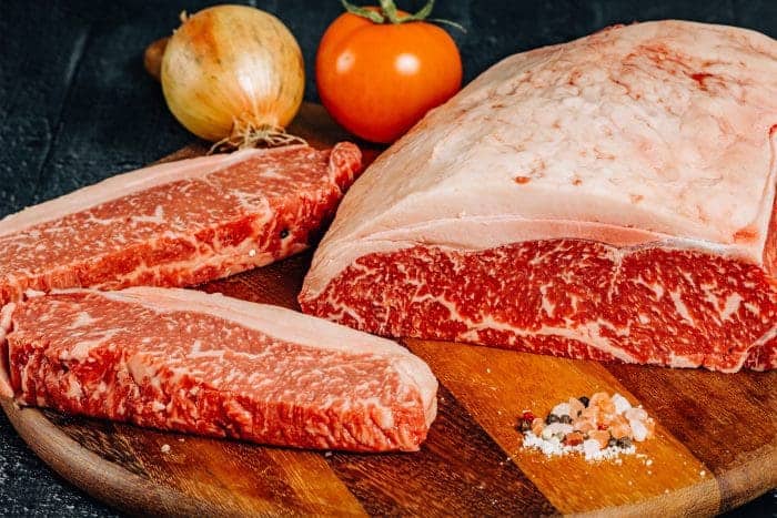 Black Angus grainfed Striploin Steak – Sindsyg mør og marmoreret - Billede 2