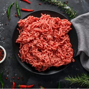 Hakket oksekød (8-10%) Fersk og Vakuumpakket