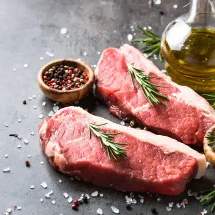 Brasilianske Premium Striploin Steaks – Møre Oksefilet Bøffer Klar til Grill