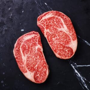 Hel Wagyu ribeye MBS 6-7 – intens marmorering og luksuskvalitet