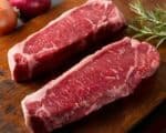 Striploin / Oksefilet Steaks – Møre Bøffer med Fedtkant Klar til Grill og Pande