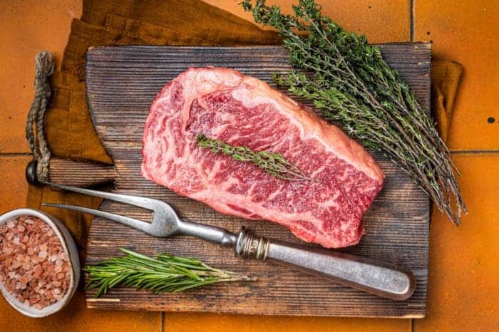 Wagyu Striploin Steak - 300 g - Billede 1