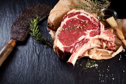 Krogmodnet Græsfodret côte de boeuf - luksus steak med ben 350-450g