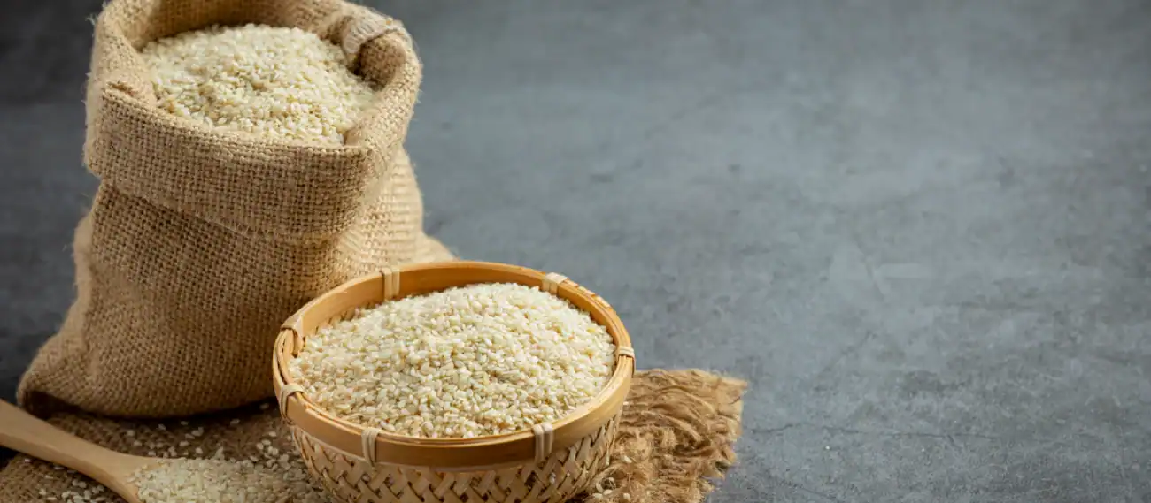 Sesamfrø 120g – sprøde sesamfrø i pose