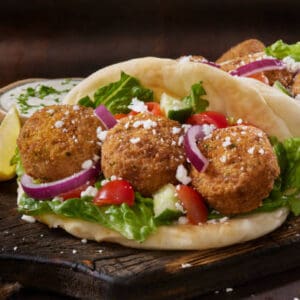 Falafel 400 g – falafler til pita, wraps og salat