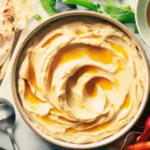 Hummus 175 g – cremet kikærtedip med tahini og hvidløg